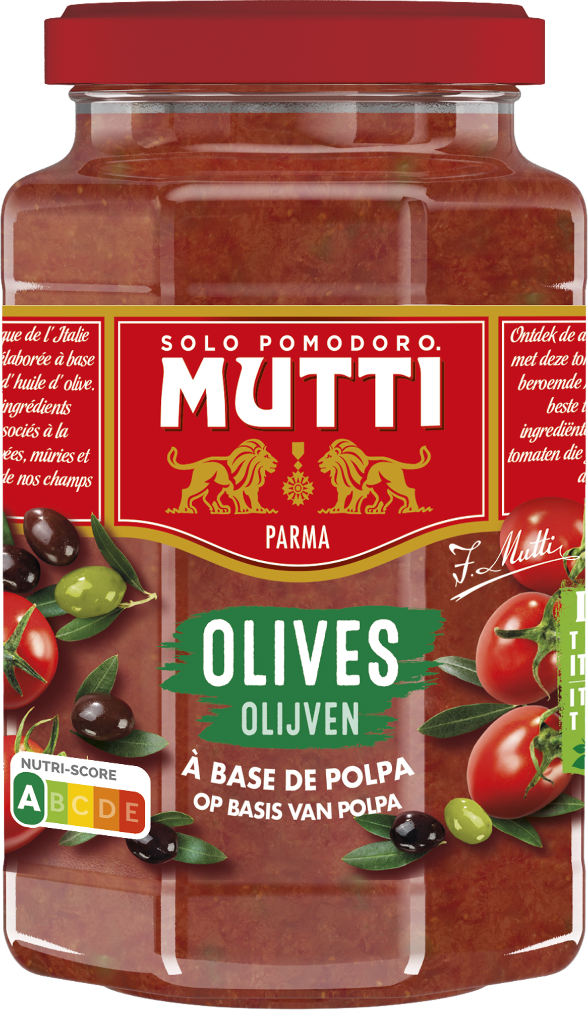 SUGO OLIVES 400GR MUTTI